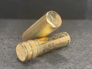 Tubo de lápiz labial vintage Wings Of Glory Elizabeth Arden de la Segunda Guerra Mundial *STOP RED* súper raro - Imagen 1 de 9