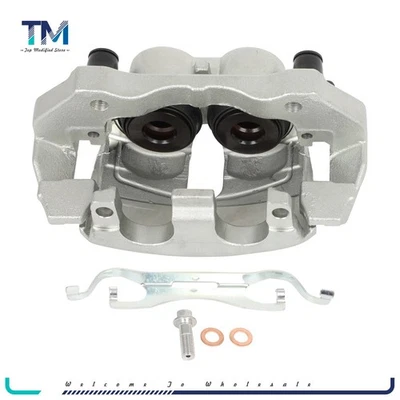 1x Front Left Brake Calipers w/ Bracket For 2011 - 2016 2017 Jeep Grand Cherokee - Image 1 of 4