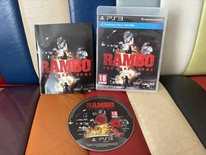 RAMBO - THE VIDEO GAME - PLAYSTATION 3 GAME - COMPLETE - MINT DISC - PEGI 18 - - Picture 1 of 6