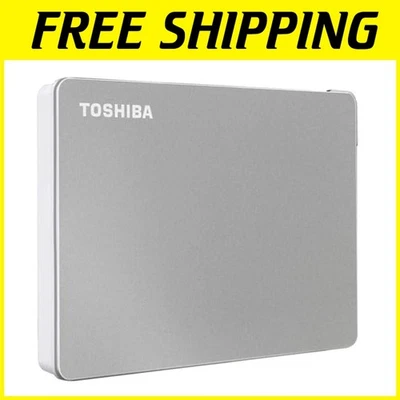 Canvio Flex 2TB Portable External Hard Drive - Silver - Image 1 of 4