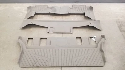 19 GMC YUKON ALL WEATHER REAR FLOOR MAT SET TAN - Изображение 1 из 4