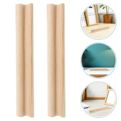 Lot de 10 supports à dominos en bois, plateaux présentoirs pour jeux de - Photo 1/4