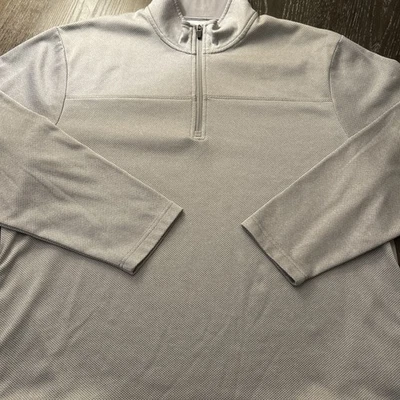 Callaway Weather Series Thermal Opti-Dri Hombre XL 1/2 Cremallera Plateado Foto 1 de 4