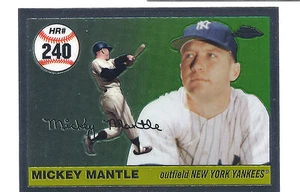 2007 Topps Chrome béisbol Mickey Mantle lote de 6 tarjetas MHRR, MHR y MMS - Imagen 1 de 7