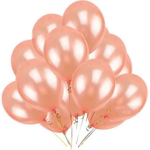 10 Stück 12" Rose Gold Latex Helium Ballons Set Hochzeit Geburtstag Junggesellinnenabschied Deko - Bild 1 von 2