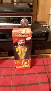 RARE RONALD McDONALD WACKY WOBBLER BOBBLE HEAD NEW IN BOX - Picture 1 of 3