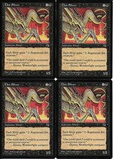 MTG: CLOT SLIVER Tempest COMMON; played, Excellent condition x4