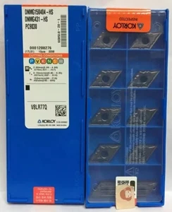 KORLOY DNMG150404-HS DNMG431-HS PC9030 CNC Hoja de torneado Insertos de carburo 10 piezas - Imagen 1 de 2