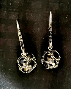 Pair of Vintage Germondo Mercondo Drop Earrings - Picture 1 of 6