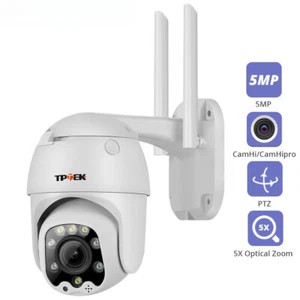 PTZ IP Camera 5MP 5X Optical Zoom Wi-Fi Surveillance Outdoor Dome Video Camara - Picture 1 of 31