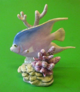 Royal Worcester Fish Figure 3574 BLUE ANGEL By Ronald Van Ruyckevelt (Damaged) - Picture 1 of 8