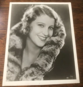 JEANETTE MacDONALD - Fotografía publicitaria vintage brillante en blanco y negro - 8" x 10" - Imagen 1 de 3