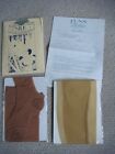 Bnip 3 Pairs Vintage Funn Silk Stockings Size M