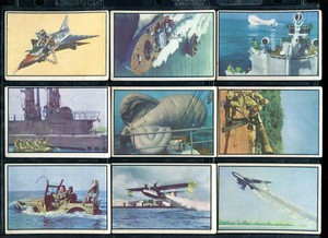 1954 BOWMAN POWER FOR PEACE NICE NEAR SET 70 CARDS EX