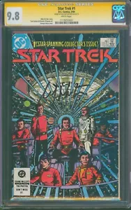 Star Trek #1 (1984) ⭐ CGC 9.8 SIGNED by WILLIAM SHATNER ⭐ Captain Kirk DC Comic - Picture 1 of 4