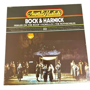 Bock and Harnick Vinyl Box Set Fiddler on the Roof Fiorello The Rothschilds - Picture 1 of 5