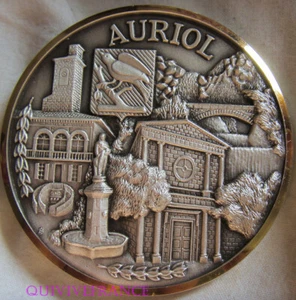 MED9410 - MEDAILLE VILLE D'AURIOL - Picture 1 of 2