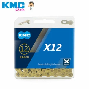 KMC BIKE GOLD Ti-N Chain 8/9/10/11/12 Speed Bike Chain MTB Road Bicycle Chain - Picture 1 of 13
