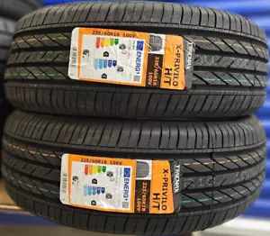 2X NEW ROTALLA/TRACMAX 225/60 R18 100V SUV TYRES 225 60 18 2256018 C+C 70DB - Picture 1 of 3