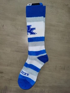 Kentucky Wildcats Women's Fuzzy Stretch NCAA Crew Team Socks Medium - Picture 1 of 2