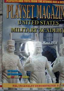 PLAYSET MAGAZINE #59 MARX MILITARY ACADEMY, REL CIVIL WAR, J.H. MILLER + - Picture 1 of 1