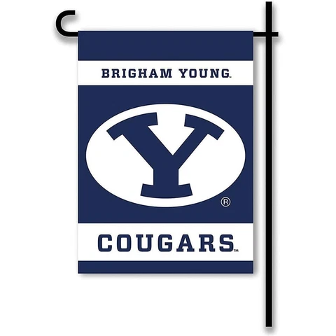 BYU Cougars 2-Sided Garden Flag Cover