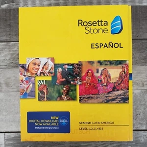 Rosetta Stone Spanish (Latin America) Level 1-5 Set New Sealed - Picture 1 of 10