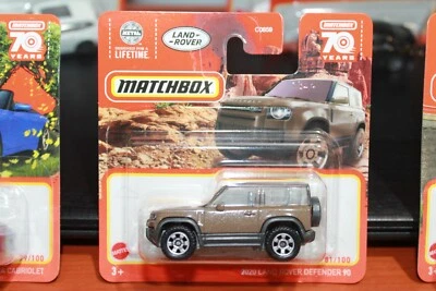 LAND ROVER - DEFENDER 90 - 2020 - MATCHBOX 2023 - SCALA 1/64 - Immagine 1 di 4