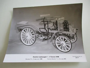Daimler-Lastwagen 1 1/2 - 2 Tonnen 1898 Foto Werkfoto Pressefoto #98077 - Picture 1 of 2