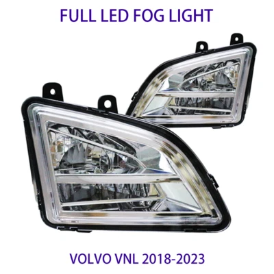 For Volvo VNL 2018-2023 Full LED Fog Light Lamp pair (LH &RH) 82775828 82775826 - Imagem 1 de 4