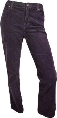 Pantalón Corto 26W Plus Gloria Vanderbilt Amanda Calce Clásico Pana Cónico Ciruela Foto 1 de 4