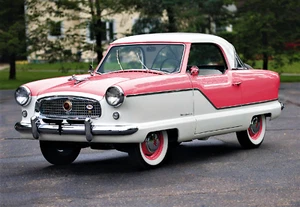 NASH METROPOLITAN - REFRIGERATOR PHOTO MAGNET 3"-5" - Picture 1 of 3