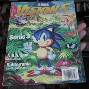SEGA VISIONS MAGAZINE FEBRUARY MARCH 1994 SONIC THE HEDGEHOG 3 NBA JAM GENESIS - Bild 1 von 1