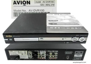 Avion AV-DVR100 DVD Player-Recorder w/Digital TV Tuner - Picture 1 of 3