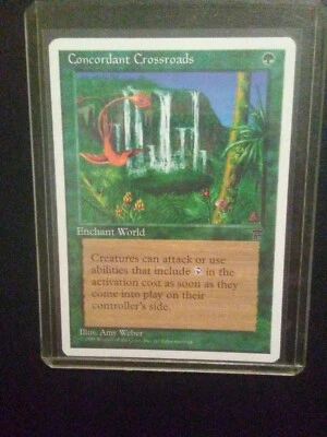MTG - Concordant Crossroads - Chronicles - 1995 - Image 1 of 2