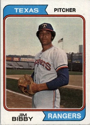 1974 Topps #11 Jim Bibby - EX - Image 1 of 2