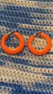 Ohrringe Vintage Orange - Bild 1 von 1
