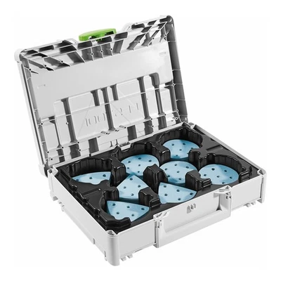 Festool Schleifmittel-Systainer³ SYS-STF D90/V93 GR-Set Granat - Bild 1 von 4