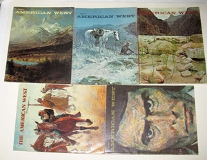 Lot of 5 Vintage The American West Magazine 1965 1966 1967 1977 History Book - Picture 1 of 5