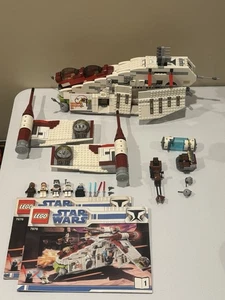 LEGO Star Wars: Republic Attack Gunship (7676) W/ Manual & Minifigures - Picture 1 of 15