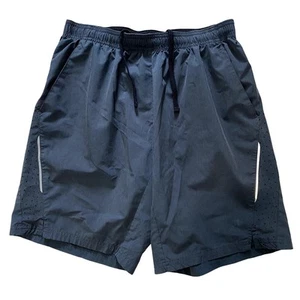 Men's Gray Lined Athletic Gym Shorts in M - Picture 1 of 9
