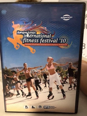 4 DVDs Kangoo Jumps: Int’l Fitness Festival, Home Fitness, Power, TTR - Imagem 1 de 4