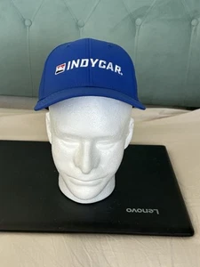 NWT IndyCar Flex Fit Hat – Royal Blue Performance Cap (S/M) - Picture 1 of 8