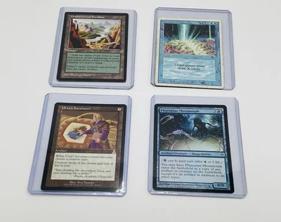 4 MTG The Gathering Cards BRAINGEYSER/Undiscovered Phardise/Urza’s Incubator - Image 1 of 4