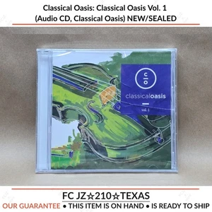 Classical Oasis: Classical Oasis Vol. 1 (Audio CD, Classical Oasis) NEW/SEALED - Foto 1 di 6