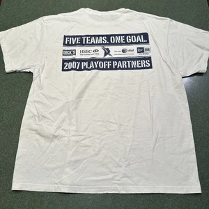 Vintage 2007 Buffalo Sabres Playoff T-Shirt Promotion Herren XL Blank Promo - Bild 1 von 4