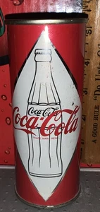 COCA COLA 250 ml STAHLDOSE AUS JAPAN BODEN ENTLEERT - Bild 1 von 8