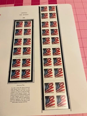 U.S. 2002 Stamps – Mint, NH Booklet Panes - Image 1 of 4