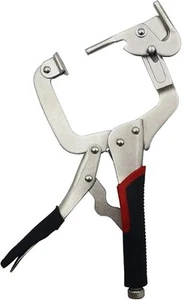 12 Inch Pocket Hole Clamp 360° Rotating Grip Adjustable Woodworking Joinery Tool - Picture 1 of 7