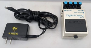 Boss DD-3 Digital Delay Guitar Effect Pedal DD3 with Power Adapter - Picture 1 of 9